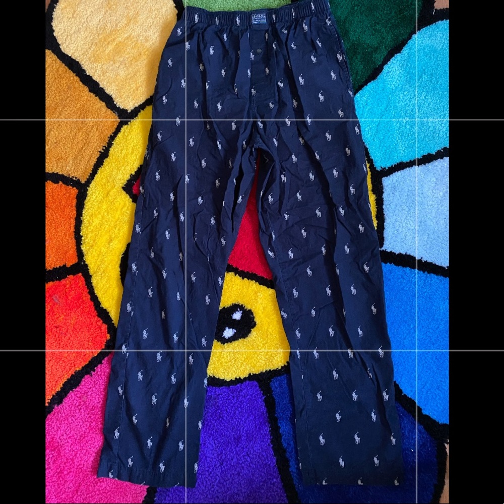 navy blue polo pants